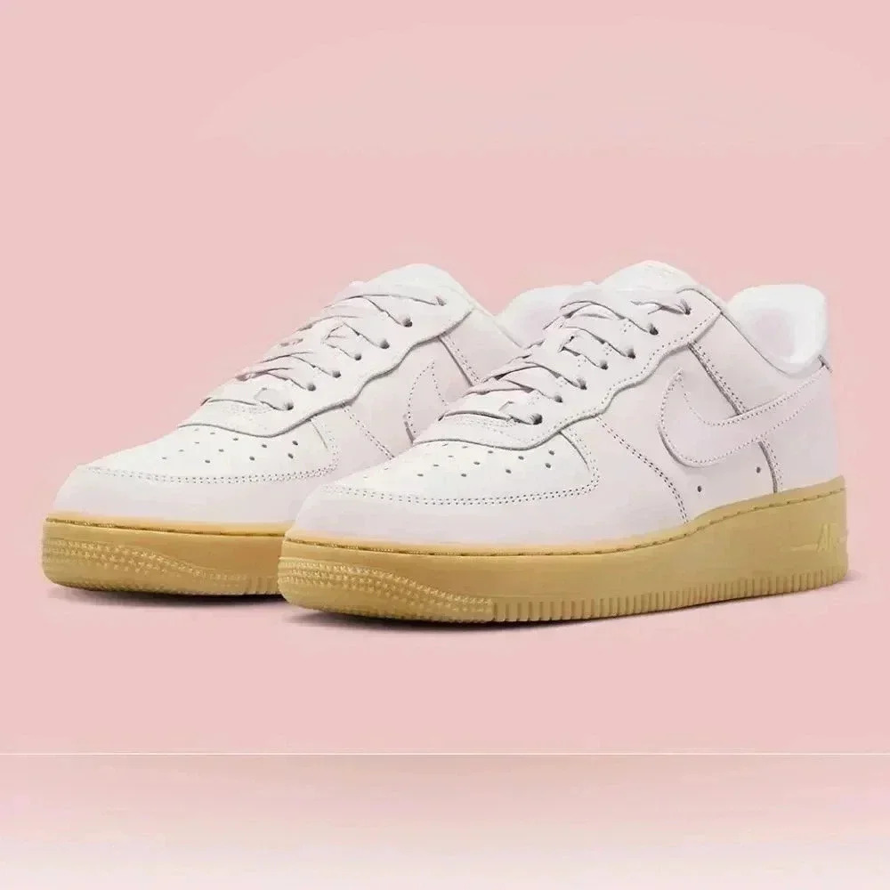 Nike Air force 1 pink pearl gum sole sneakers - Picture 2 of 7